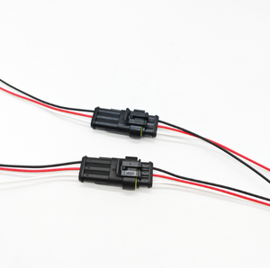 防水自動車男性女性電気コネクタプラグ<span class=keywords><strong>3</strong></span>ピンウェイワイヤー付き車用オートバイスクーターマリン用 - Product Image 4