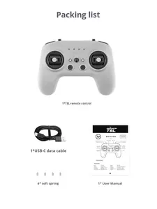RadioMaster T8L 2.4GHz RC Transmitter with Hall <b>Gimbal</b> OLED Screen ABS Material FPV Compatible for RC Models - Product Image 5