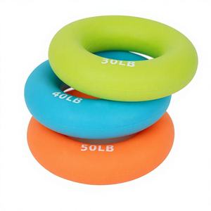 Ensemble de 9 entraîneurs de doigts, renforceur de poignets, exercices pour les doigts en silicone TPE, kit de balles à presser, entraînement <span class=keywords><strong>musculaire</strong></span>, sport, rock - Product Image 2