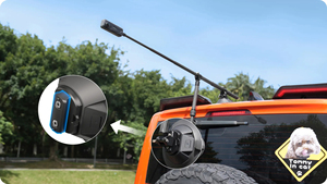 Supporto a ventosa elettrico per accessori Insta360 per Insta360 X5/X4/X4 Air/X3/GO Ultra/Ace Pro - Product Image 6