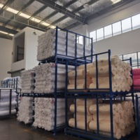 Tissu en rouleau 100 % polyester microfibre tissé brossé imprimé par dispersion de pigments pour draps et rideaux en velours