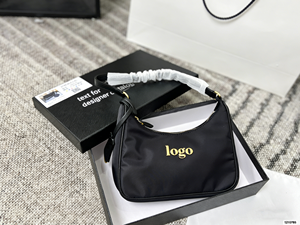 Bolsos de Mano de Nailon de Diseño para Mujer, Bolsos de Lujo con Cierre de Cremallera, Estilo Vintage para el Verano - Product Image 1