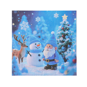 <b>Christmas</b> tissues, party square napkins, hotel holiday home premium printed <b>toilet</b> <b>paper</b>, <b>Christmas</b> napkins - Product Image 5