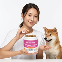 OEM ODM 고기&치킨맛 소프트츄(강아지&고양이용) - 미네랄&비타민 함유, 관절&근육 건강 증진