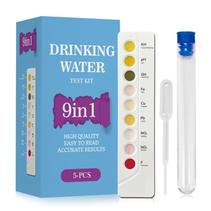 Bandelettes de test d'eau <span class=keywords><strong>9</strong></span> en 1 Bandelettes de test d'eau pour <span class=keywords><strong>piscine</strong></span> et spa Cassette - Product Image 4
