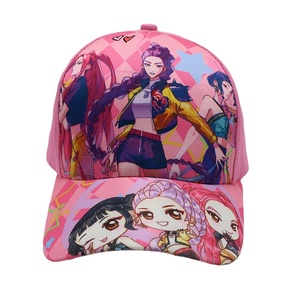 Topi Bisbol Kpop Gaya Baru Topi Bisbol Anak-anak Bermotif Pemburu Penyihir Topi Datar Kartun Anime Anak Laki-laki Perempuan - Product Image 2