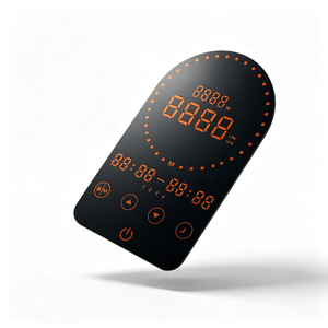 Etiqueta Adhesiva Personalizada de Fábrica, Panel de Control Frontal de Polietileno PET, Placa con Nombre, Gráfico, Calcomanía, Etiqueta para Embalaje Electrónico - Product Image 1