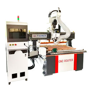 Machine à découper le bois à 4 axes avec dispositif rotatif Mach3/NC Studio Control System PLC and Pump Core Components - Product Image 1