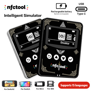 Émulateur NFC Honcam prenant en charge 15 langues, bouton facile pour enregistrer des données NFC, rechargeable pour NS NS2 3DS WII U - Product Image 3
