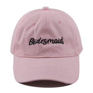Algodón Ajustable Rosa Negro Novia Novio Dama <span class=keywords><strong>DE</strong></span> HONOR Boda Gorra Sombrero Unisex - Product Image 2