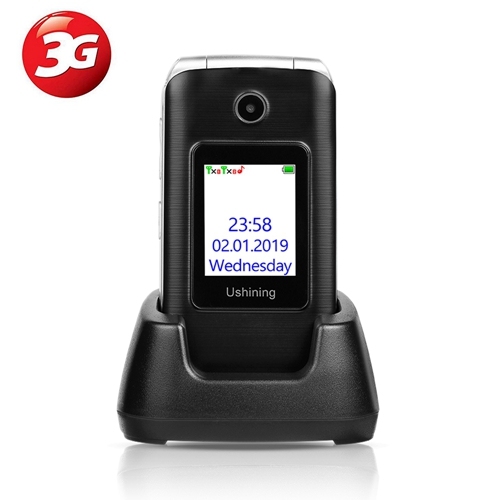 3G Phones Wholesale Flip Low Price China Mobile Phone Feature Phone with Big Torch