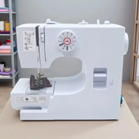 Machine à coudre domestique multifonction automatique électrique portable en cuir 825 pour la vente en gros
