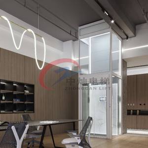 Lift penumpang lift rumah kaca bulat Modern murah 4 Orang 2 lantai lift kaca panorama kualitas tinggi - Product Image 4