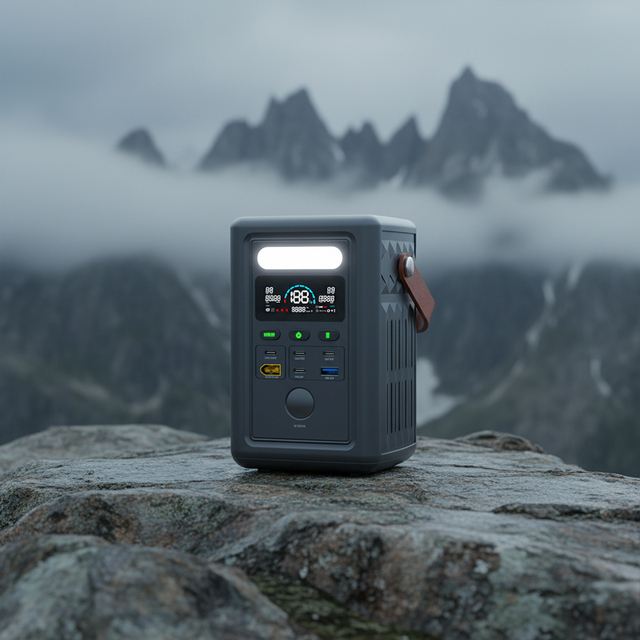 Mobile Camping Travel Solar Energy System 288Wh Outdoor Power Bank 300w Dc Outputs Portable Lifepo4 Battery Power Station