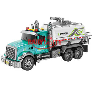 WYL nuevo producto niños otro vehículo de juguete 1/10 inercia ingeniería camión juguetes gran tamaño fricción agua pulverizada camión juguete con spray - Product Image 1