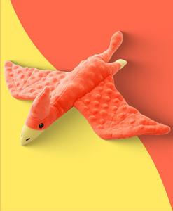 OEM ODM Katoenen Pluche Hondenspeelgoed Verjaardag Cado Piepend Kauw- en Bijtspeeltje Schattig Dieren Vogel Zacht Pluche Speelgoed Aangepaste logo Kleur - Product Image 5