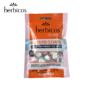 アミノ酸パウダークレンザー解毒パウダーフェイスウォッシュプライベートラベルクレンザー、オート麦とココナッツエキス - Product Image 1