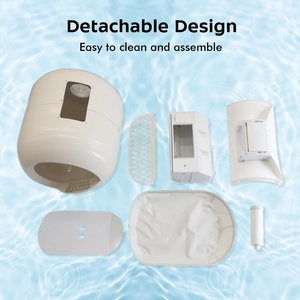 Caixa de Areia Inteligente para Gatos com Capacidade de <span class=keywords><strong>70L</strong></span>, Controle por Aplicativo, Autolimpante, Design Sem Poeira e Controle de Odor, Fácil de Limpar, 10kg - Product Image 6