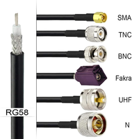 Kabel Coax RG-58 1000ft 50 Ohm untuk kabel ekstensi antena Radio CB