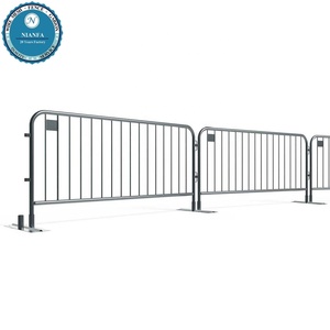 Giá Rẻ Giá Ống Các Khu Vực Công Cộng Hàng Rào Di Động Hàng Rào Ngoài Trời Quảng Cáo Thép Barricade Kiểm Soát Đám Đông Hàng Rào - Product Image 2