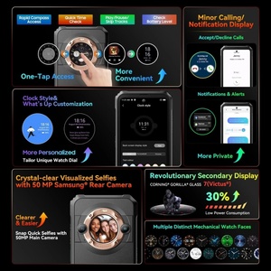 Teléfono Resistente BL9000 Blackview, 12GB+512GB, IP68/IP69K, Pantalla Dual FHD+ de 6.78'', 50MP, 8800mAh, 120W, Android 13, 5G, NFC, Smartphone - Product Image 3