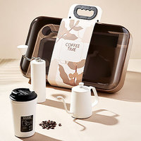 Kit cadeau populaire pour cafetière à filtre, tout en un, accessoires pour café, outils, serveur de café, ensemble de café, sac de voyage pour le camping et les voyages