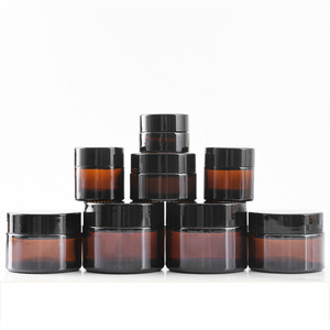 Frascos de Vidrio Transparente al por Mayor de 5g a 200g con Tapas de Rosca Negras Mate para Cremas, Lociones, Bálsamos de Laboratorio y Contenedores de Muestras - Product Image 2