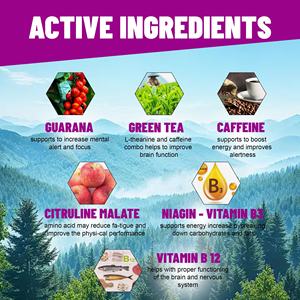 קפסולות להרזיה באיכות גבוהה עם ויטמין B נוסחה תה ירוק מסייע לירידה במשקל, איזון הורמונלי קפסולות צמחים - Product Image 4