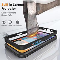 Funda Magnética de Vidrio Templado de Doble Cara JUNBO 9H para iPhone 18 17 16 15 Pro Max, Protección Total a Prueba de Golpes y Arañazos