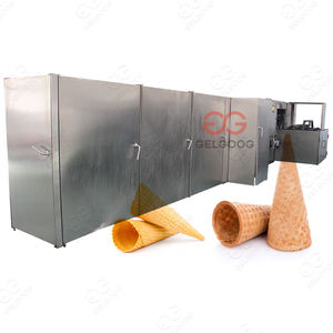 Gelgoog Hoàn Toàn Tự Động Công Nghiệp <span class=keywords><strong>Ice</strong></span> <span class=keywords><strong>Cream</strong></span> Cán Đường <span class=keywords><strong>Cone</strong></span> Giá Máy - Product Image 2