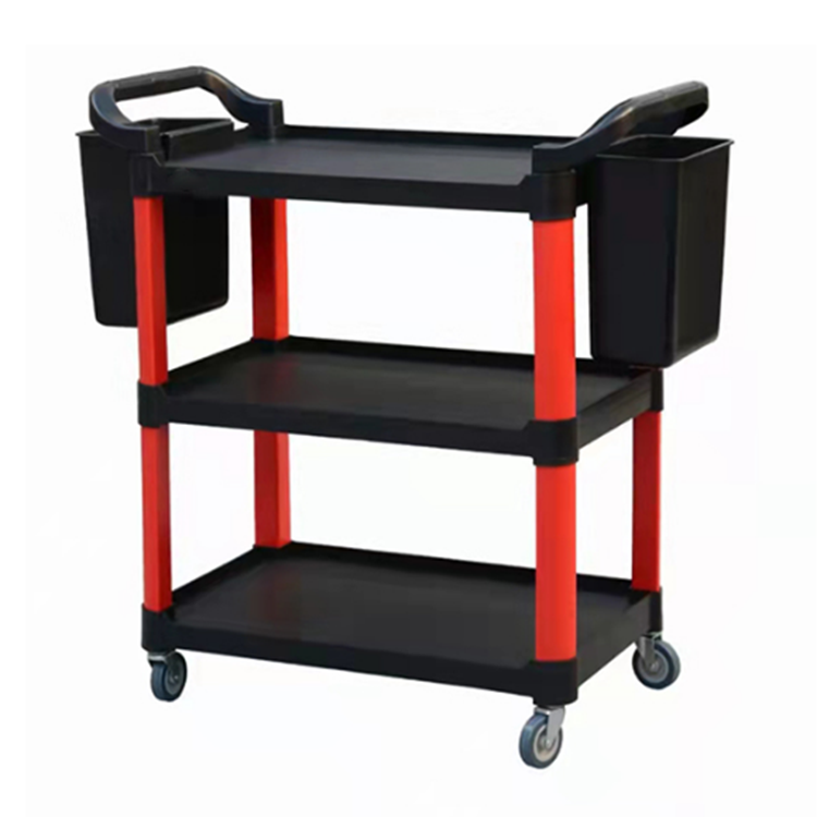 Stainless Steel Hanger Trolley - Durable Hotel Laundry Cart