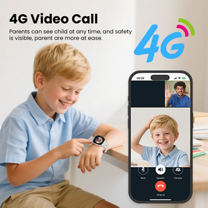 L51E OEM 4G AI GPS+LBS+WIFIスマートウォッチ SIMカード対応 HDビデオ通話 SOSボタン 950mAhバッテリー 長時間使用可能 クラスモード搭載 子供用スマートウォッチ - Product Image 4