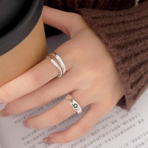 S925 Sterling Silver Star <b>Ring</b> For Women <b>Open</b> Top Index Finger Fashion Simple Everyday Wear - Product Image 5