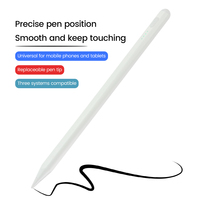 Stylet Tactile Universel pour Tablettes Android et Apple avec Clavier, Stylo Numérique pour Écran Mobile, Compatible Android et Apple Pencil 2