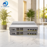 Switch de datos gestionado Gigabit Ethernet de 8 puertos 1300-8T-E-2G con 2 puertos SFP de enlace ascendente fijo de 1G para redes de fibra de alta velocidad