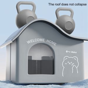 Cama Refrescante para Mascotas, Casa de Verano Elevada, de Malla de Aluminio, Resistente, Desmontable y Lavable, para Perros y Gatos - Product Image 4