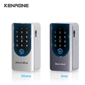 Kenrone Tuya App Boîte de rangement murale en métal Smart <span class=keywords><strong>Master</strong></span> <span class=keywords><strong>Lock</strong></span> Key Safe Box pour agent immobilier <span class=keywords><strong>Lock</strong></span> Box - Product Image 2