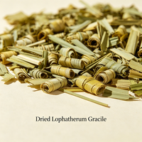 Herbe séchée de Lophatherum Gracile, matière première de Lophatheri pour tisanes, arômes de boissons, pâtisseries et extraction alimentaire