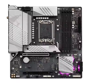 Gigabyte brandneuer B760M AORUS AX DDR4 LGA1700 Gaming Motherboard PC - Product Image 2