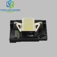 Printhead DTF F173090 L1800 Asli Kompatibel dengan L1800 R1390 R270 RX580 A3 Photo DTF Heat Transfer Inkjet Printer Suku Cadang