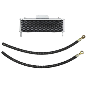 Radiateur de moto Enduro <span class=keywords><strong>Motocross</strong></span> 4 rangées YFINE M10 140CC <span class=keywords><strong>150CC</strong></span> 160CC pour Pit Bike, huile de radiateur pour <span class=keywords><strong>Yamaha</strong></span> Kawasaki, garantie 6 mois - Product Image 1