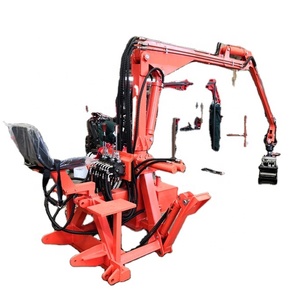 Grúa de carga de madera de troncos de madera enganchada de 3 puntos de alta calidad para tractores en Canadá/EE. UU./Australia - Product Image 3