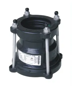 BS EN12842 Gibault Joint for PVC Pipe Irrigulation system Ductile Iron black pipe fittings OD50-OD500 PN10 PN16