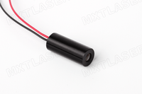 D8x20mm lentille en verre 670nm 685nm haut de gamme 0.5mW 1mW 5mW 10mW Module Laser rouge Diode zones industrielles/médical/biochimique/étiquette Laser