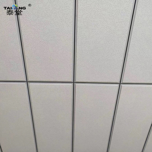 Plaque de plafond suspendu décorative en fibre minérale acoustique 600x600, 2 x 4 pieds, isolation phonique pour plafond - Product Image 4
