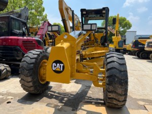 Used Motor Grader <b>Cat</b> 140K Secondhand Grader 120H 140H 160K High Quality Construction Machinery in Shanghai Yard - Product Image 2
