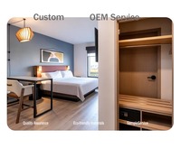 Ensemble de meubles de chambre d'hôtel, fabrication de meubles d'hôtel, couleur personnalisée pour utilisation dans les hôtels 5 étoiles