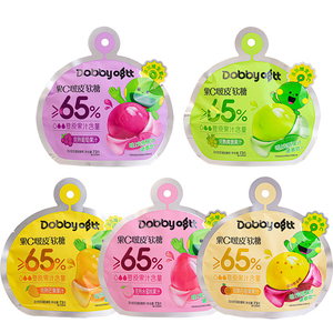 Gomitas de Jugo de Uva Verde con Probióticos Dobby, 73g, al por Mayor, con Vitamina C, Bajas en Grasa, Dulces, Suaves, Halal, en Bolsa - Product Image 2