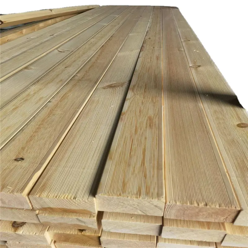 Vente en gros d'usine vente directe à bas prix bois de pin pour la construction