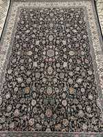 Tapis en soie de haute qualité, revêtement de sol tissé à la main en fibre naturelle écologique pour la maison et le bureau